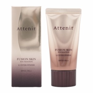 Attenir アテニア フュージョンスキン ファンデーション ラスターフィニッシュ 62 オークル ジェルクリームファンデーション 25g SPF25 P