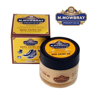 M.MOWBRAY PRESTIGIO ワークブーツ オイルドレザー オイルアップレザーに最適 ビーズエイジングオイル 靴クリーム M.モゥブレィ