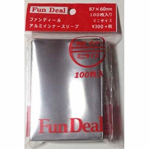 【新品】ファンディール アルミインナースリーブ ミニ [87x60mm]〔100枚入〕【メール便】