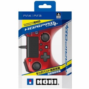 【新品】PS4 HORI ホリパッド FPSプラス (レッド)【連射機能搭載】【宅配便】