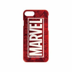 〈MARVEL〉 iPhoneSE (2020) iPhone8 iPhone7 iPhone6s iPhone6 対応3Dハードケース MV-96A コミック・レッド 送料無料
