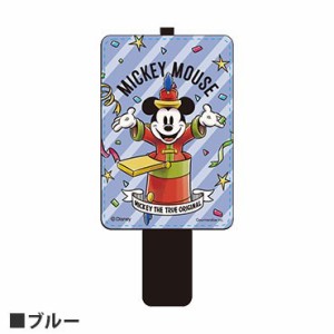 ミッキーマウス90周年デザイン ICカードケース DN-572BL ブルー
