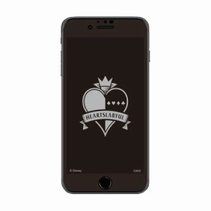 ディズニー ツイステッドワンダーランド／iPhoneSE(第2世代) 8 7 6s 6対応 ガラススクリーンプロテクター DN-791A ハーツラビュル 送料無