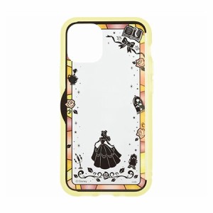 ディズニーキャラクター SHOWCASE+ iPhone12mini 対応ケース DN-816C ベル Disneyキャラクター 透明ケース クリアケース clear ハイブリ