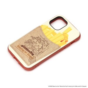 ディズニー Disney iPhone12mini用 タフポケットケース PG-DPT20F04POO くまのプーさん 耐衝撃ケース 持ちやすい グリップ 送料無料