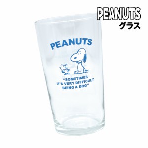 PEANUTS スヌーピー グラス PI-802 / BLUE