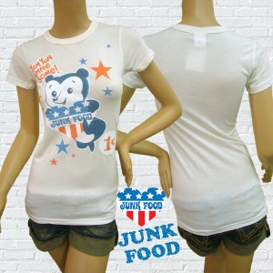 JUNK FOOD　ジャンクフード　 ベアー 　半袖　Tシャツ