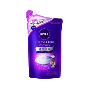 NIVEA ニベア クリームケア ボディウォッシュ パリスリッチパルファンの香り 詰替え用 360mlX2セット ボディソープ 泡 スキンケア 保湿 