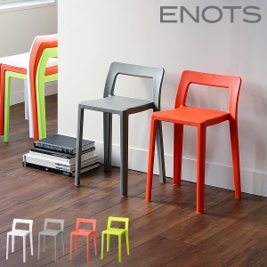 ［ ENOTS ミニマルチェア ］ENOTS エノッツ ミニマルチェア チェア 重ねる スタッキングチェア おしゃれ ミーティングチェア コンパクト 