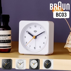 ［ BRAUN クラシック アナログアラームクロック BC03 ］【国内正規品】置き時計 置時計 ブラウン おしゃれ ギフト 目覚まし時計 目覚し時