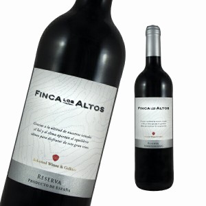 ワイン 赤ワイン フィンカ・ロス・アルトス レセルバ 辛口 スペイン産 スペイン 赤