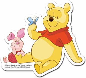 くまのプーさん Winnie the Pooh IS-232 ダイカットステッカー
