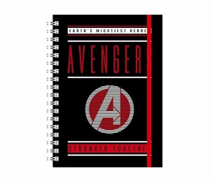 Marvel(マーベル) Avengers: Endgame(アベンジャーズ/エンドゲーム) ゴムバンド付きリングノート