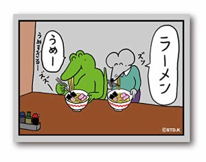 100日後に死ぬワニ １コマステッカー / ラーメン LCS-1024