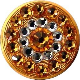 【スワロフスキー】Swarovski Crystal Ring Home Button (Gold × Crystal S ) ゴールド × クリスタルS【iPhone/iPad用ホームボタン】