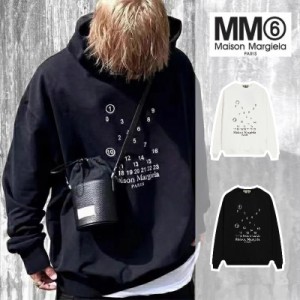 マルタンマルジェラ メンズ レディース スウェットシャツ アウター MM6 Maison Margiela Logo フロント 長袖 の送料無料