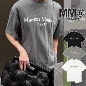 Maisin Margielaメイサン・マルジェラ MM6 アーリースプリングプリント半袖Tシャツ