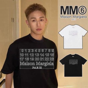 エムエムシックス メゾンマルジェラ MM6 Maison Margiela Tシャツ 半袖 ユニセックス  春夏 人気 おすすめ