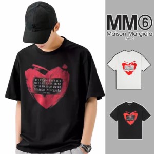 エムエムシックス メゾンマルジェラ MM6 Maison Margiela Tシャツ 半袖 ユニセックス  春夏 人気 おすすめ