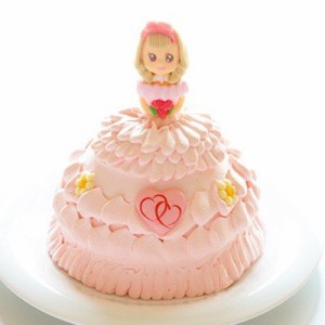 立体ケーキ プリンセス5号 誕生日ケーキ 結婚記念日 お祝いのプレゼント 送料無料