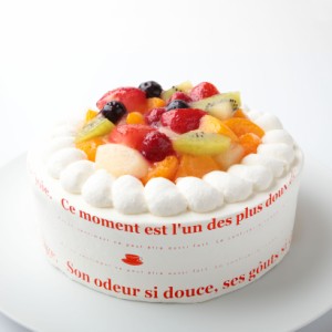 フルーツケーキ デコレーションケーキ 誕生日ケーキ ケーキ ショートケーキ 6人分 〜 8人分 6号 18センチ バースデー 記念日 お祝い 送料