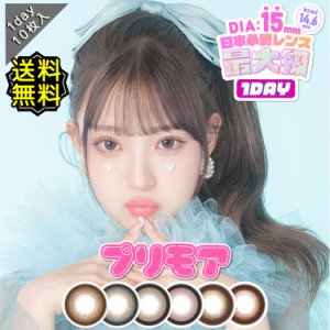 カラコン ワンデー 度あり PRIMORE プリモア minami ミナミ DIA15.0mm BC8.7 UV 1箱10枚入り 低含水 フチあり