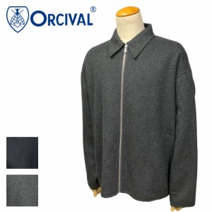 Orcival 【オーチバル】 ウールリバー ジップジャケット Mens【OR-A0419 REV】