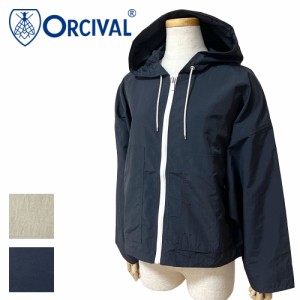 Orcival オーチバル フーデッドジップブルゾン レディース OR-A0503 ONB