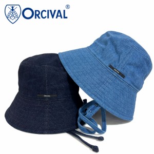 Orcival オーチバル ソフトデニム バケットハット OR-H0082 SFD