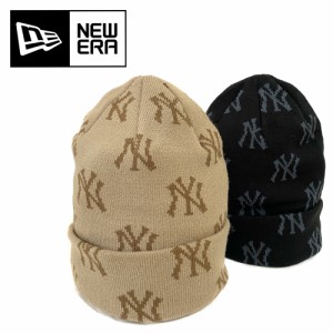 NEW ERA 【ニューエラ】 ベーシック カフニット MLB Monogram ニューヨーク・ヤンキース【13751340/13751341】