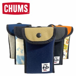 CHUMS 【チャムス】 Long Snap Case Sweat Nylon/ロングスナップケーススウェットナイロン【CH60-3462】