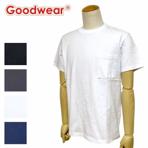 Goodwear 【グッドウェア】 USAコットン ポケットクルーネックTシャツ Mens【2W7-2500】