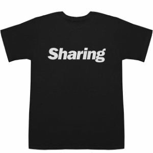 Sharing シェアリング T-shirts【Tシャツ】【ティーシャツ】