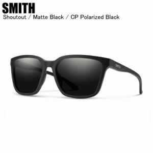 SMITH  スミス  Shoutout   シャウトアウト  Matte Black  CP-Polar Black  020446281  スミスサングラス  偏光レンズ