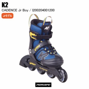 K2 ケーツー インラインスケート ジュニア CADENCE JR BOY ケイデンス ジュニア I200204001200 ボーイ 子供 国内正規品