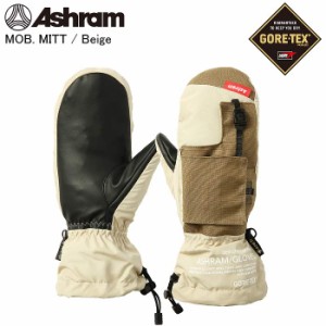 ASHRAM  アシュラム  ASRM23W10  MOB. MITT  モブミトン  beige  ベージュ  ボードグローブ  ゴアテックス  ミトン