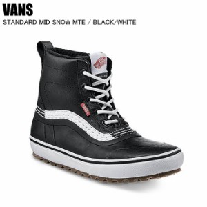 VANS   バンズ   STANDARD MID SNOW MT   スタンダード ミッド スノー   ブラック/ホワイト   スノトレ