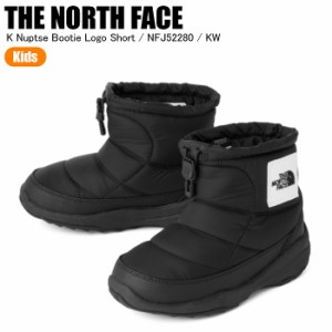 THE NORTH FACE  ノースフェイス  NFJ52280  K Nuptse Bootie Logo Short  キッズヌプシブーティロゴショート  KW  ジュニアスノトレ