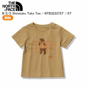 THE NORTH FACE  ノースフェイス  NTB32337ST  B S/S Shiretoko Toko Tee  KT  ケルプタン  ベビー服  半袖  Tシャツ