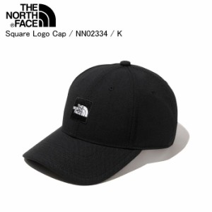 THE NORTH FACE  ノースフェイス  NN02334  Square Logo Cap  スクエアロゴキャップ  帽子  K  ブラック  キャップ  帽子
