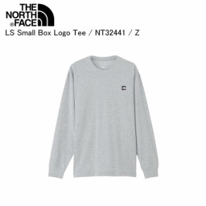 THE NORTH FACE ノースフェイス NT32441 L/S Small Box Logo T Z ロングスリーブ 長袖 ロンティ ロンT ノースフェイス長袖