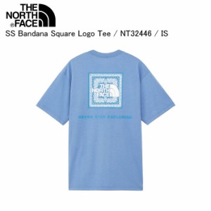 THE NORTH FACE ノースフェイス NT32446 S/S Bandana Square L IS Tシャツ 半袖 ティーシャツ