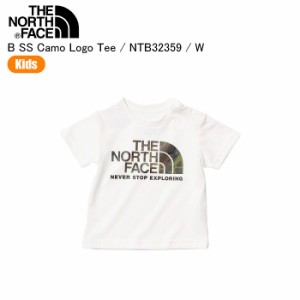 THE NORTH FACE ノースフェイス NTB32359 B S/S Camo Logo Tee W キッズアパレル キッズ半袖 Tシャツ ノースフェイスキッズ