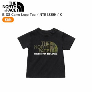 THE NORTH FACE ノースフェイス NTB32359 B S/S Camo Logo Tee K キッズアパレル キッズ半袖 Tシャツ ノースフェイスキッズ