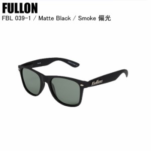 FULLON フローン FBL 039-1 Matte Black Smoke 偏光 FBL039-1 偏光レンズ 偏光サングラス サングラス 釣り スノーボード