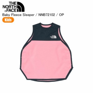 THE NORTH FACE ノースフェイス Baby Fleece Sleeper ベイビーフリーススリーパー OP オーキッドピンク NNB72102 出産祝い 贈り物