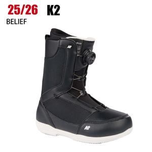 2025 K2 ケーツー BELIEF ベリーフ BLACK  24-25 レディース スノーボード ブーツ