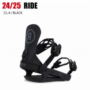 2025 RIDE ライド CL-4 シーエル シリーズ BLACK  24-25 レディース スノーボード ビンディング バインディング