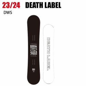 2024 DEATHLABEL デスレーベル DWS BLACK   23-24  ボード板 スノーボード