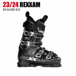 レクザム スキーブーツ 2024 REXXAM XX-8.0 BLACK クロス 23-24